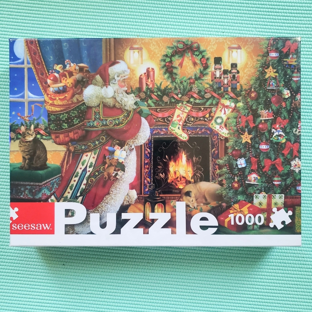 1000-piece jigsaw puzzle1 19.9×28.8"